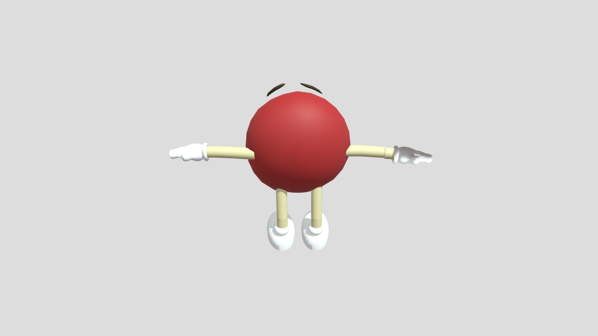 M&M CANDY RED - Download Free 3D model by alex.leo.2003.becerra ...