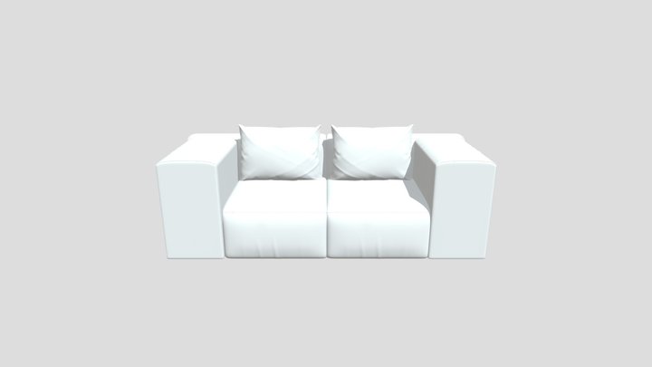 My fist sofa 3D Model