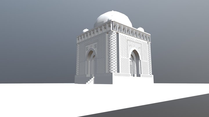 Samanid Tomb 3D Model