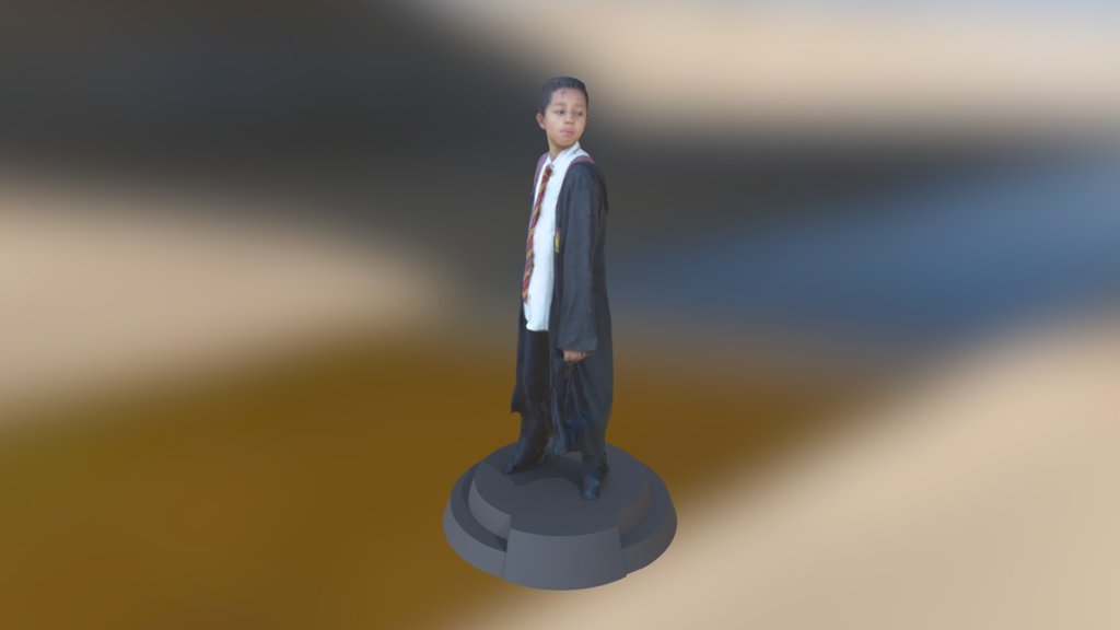 1152_Poet as Harry Potter — Sketchfab embed 3D viewer