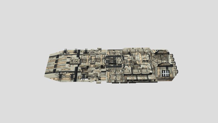 Holy Imperial DDG 3D Model