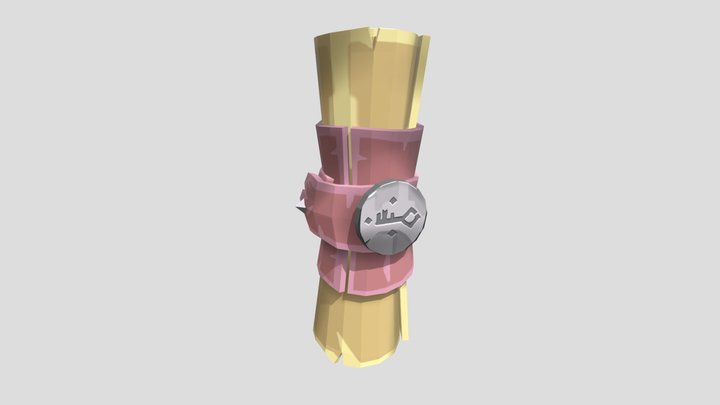 Scroll - Sea of Thieves 3D Model