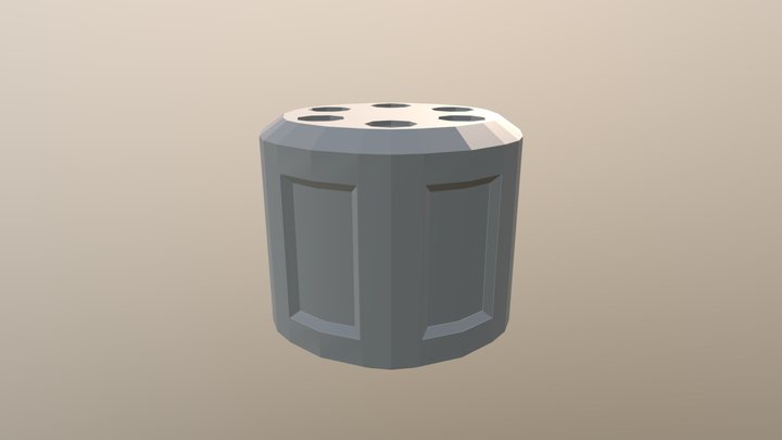 Bullet Chamber 3D Model