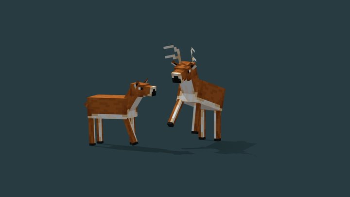 Deer 3D Model