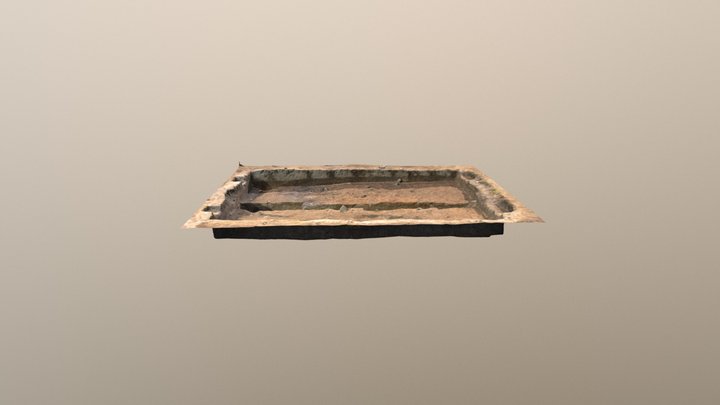Trench A, Oven Trench, Uppåkra 2017 3D Model