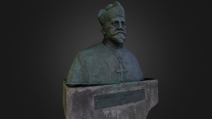Landakotskirkja, M. Muelenberg Biskup [T13 004C] 3D Model