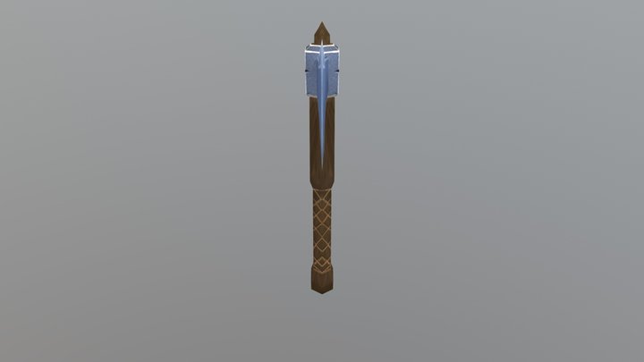 Texture Painting an Ax 3D Model