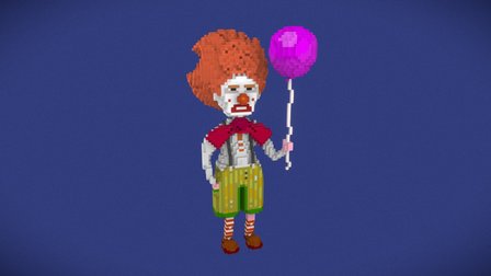 Ransome The Clown 3D Model