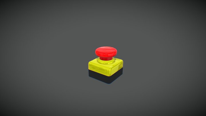 Basic Button 3D Model