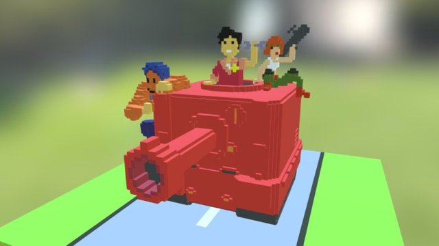 Advance Wars 3D Model