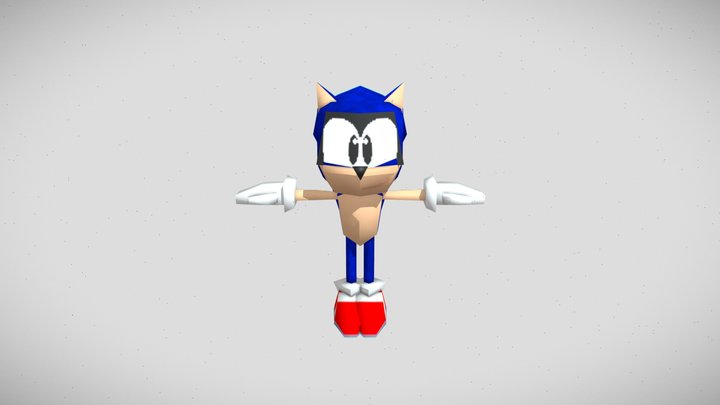 Modern Sonic model from: Sonic Speed Simulator - Download Free 3D model by  Sonic the Hedgehog Fan # 9,945,677 (@sonicmaniafan994878) [764dc2d]