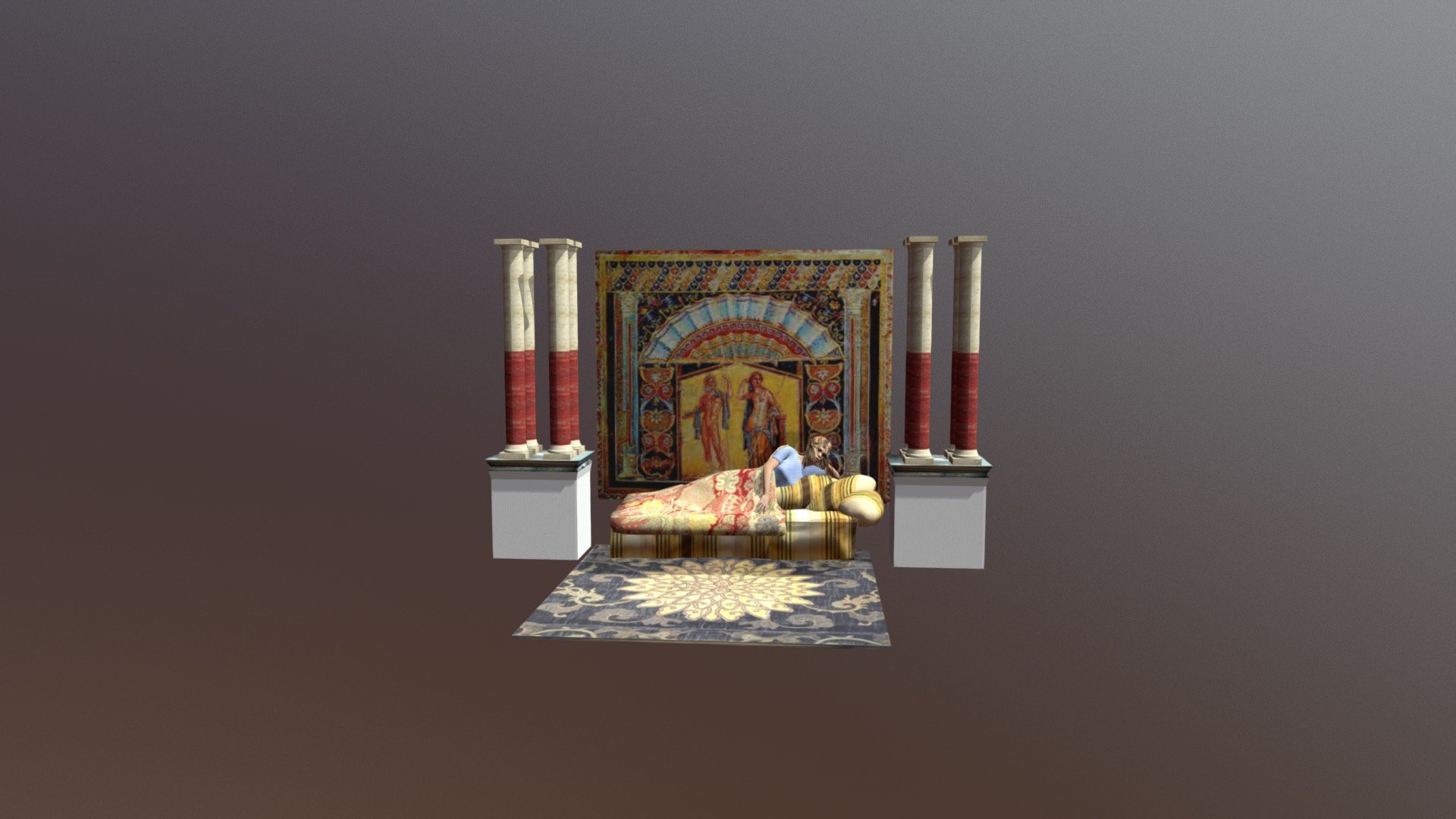 Cecilia-letto — Sketchfab embed 3D viewer