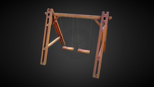 Swing Set (GAU Modeling Challenge) 3D Model