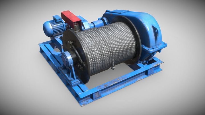Winch 3D Model