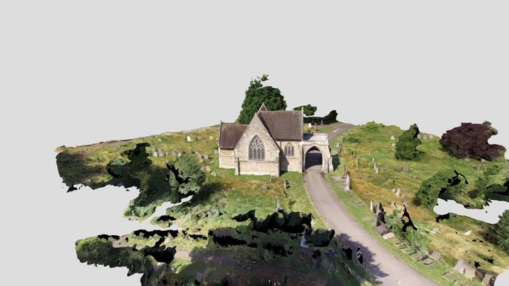 Brockley & Ladywell Cemetery Chapel 3D Model