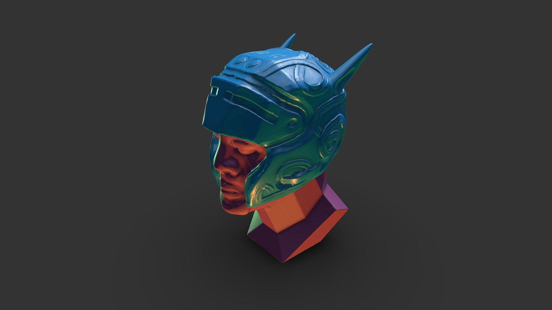 Sculpt January 2018 Jan 16 - Helmet
