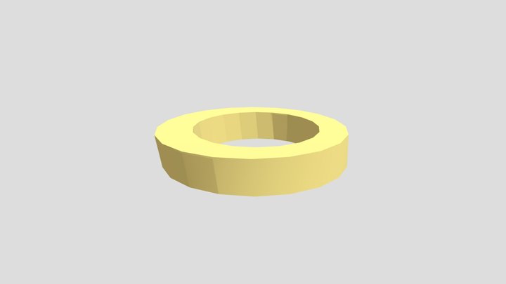 Basic Ring 3D Model