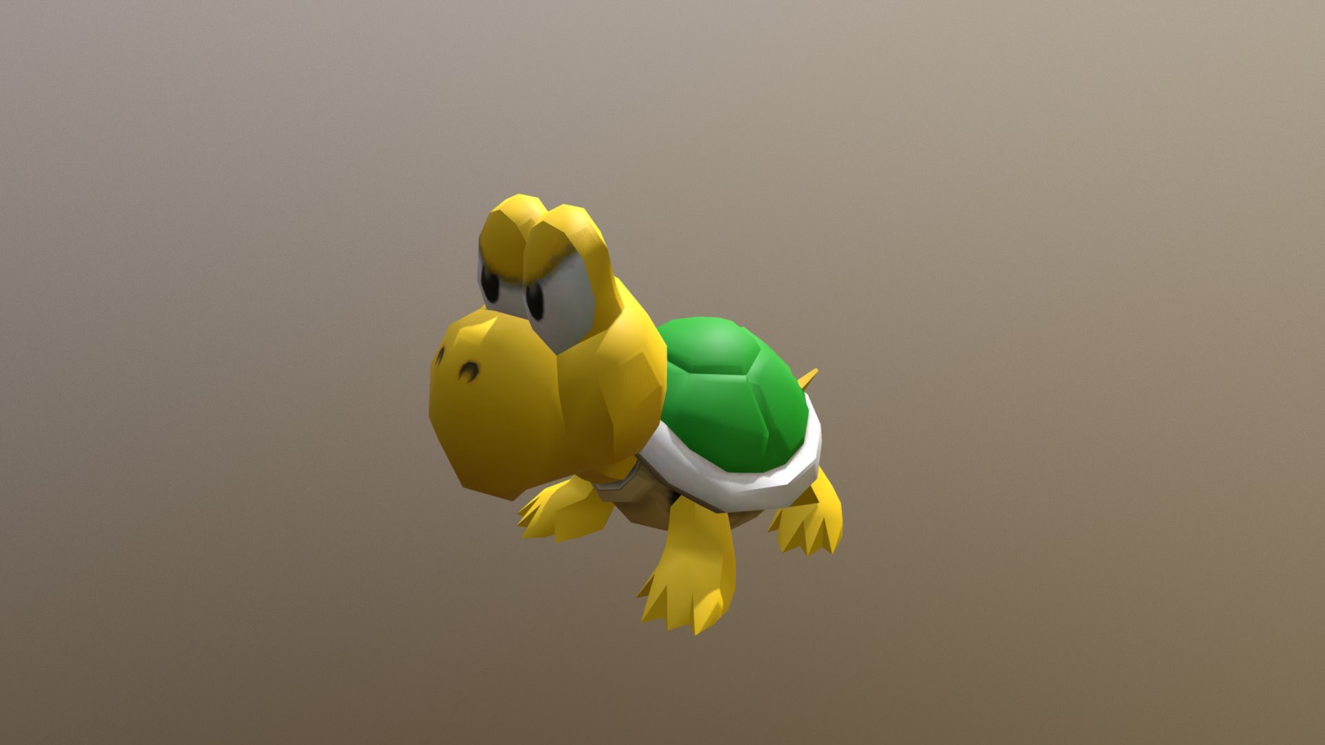 Koopa Troopa 3d Model By Nvredeveld2004 8c94c8c Sketchfab 8468