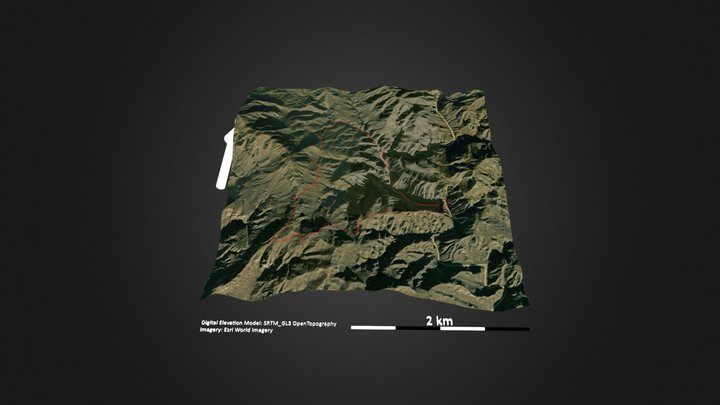 小三峡珍珠湖 – Modelo 3D gratuito STL