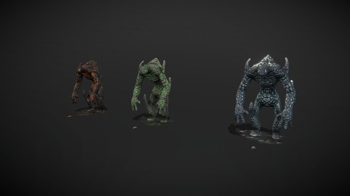 Elementals (download) – Free 3D Model STL