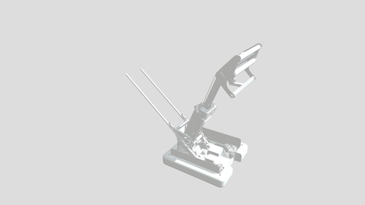 Vamsi Full Mechanism Robot Assembly Portfolio 3D Model