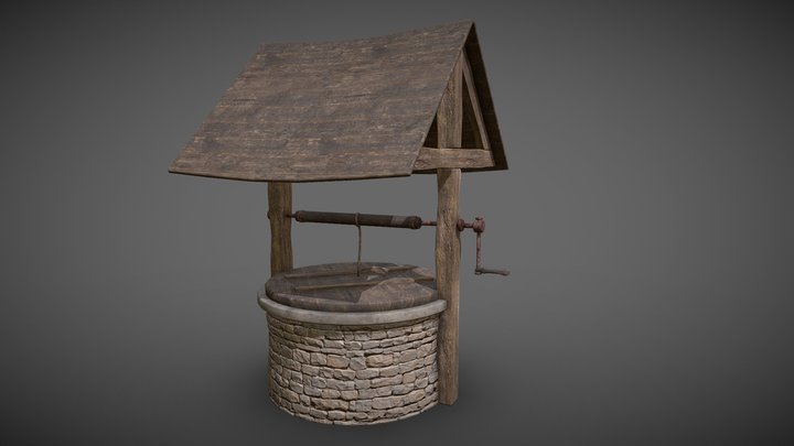 Old Well 3D Model
