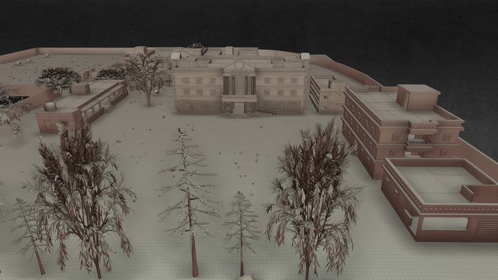 MJPTBCWRJC-Maheshwaram Campus, Telangana 3D Model
