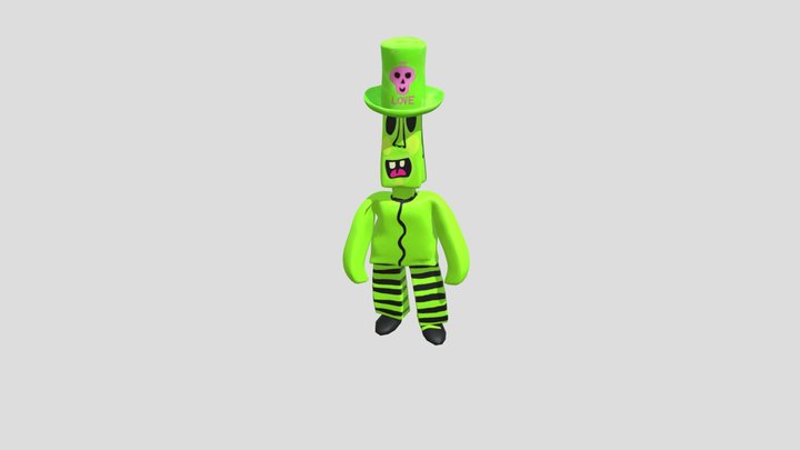 Standing Idle (1) 3D Model