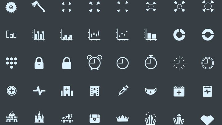 Low Poly 3D Icons - Pack 3D Model