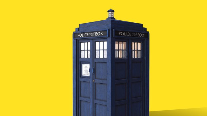 The TARDIS (2022) 3D Model