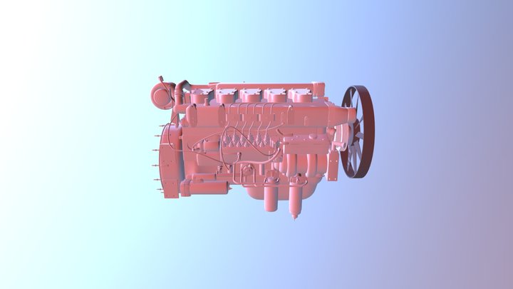 engine 3D Model