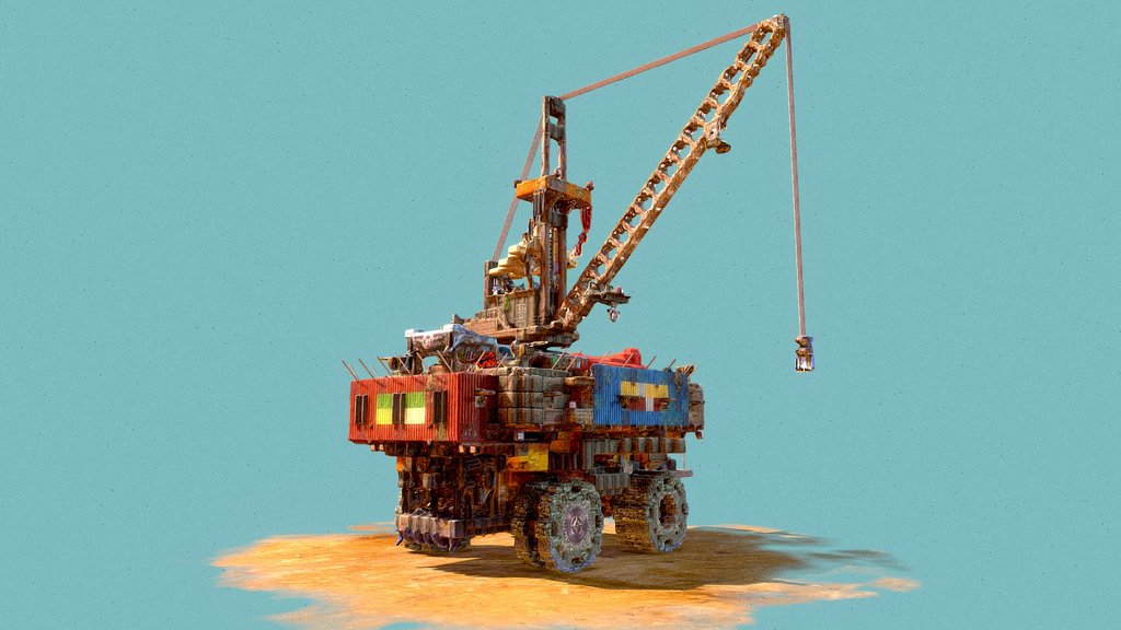 Wasteland Truck Minecraft Scan