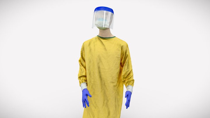 COVID-19 PPE 3D Model