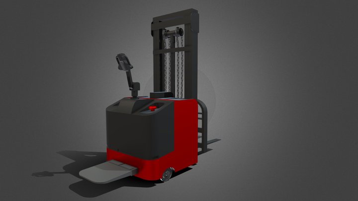 Forklift 3D Model