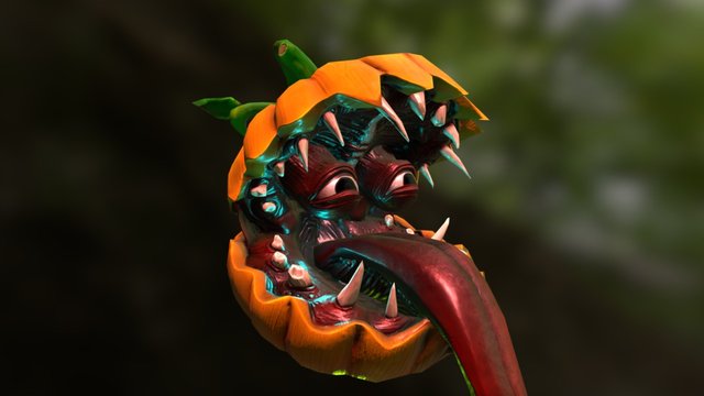 Mimic Pumpkin 3D Model