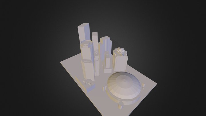 Fake Houston 3D Model