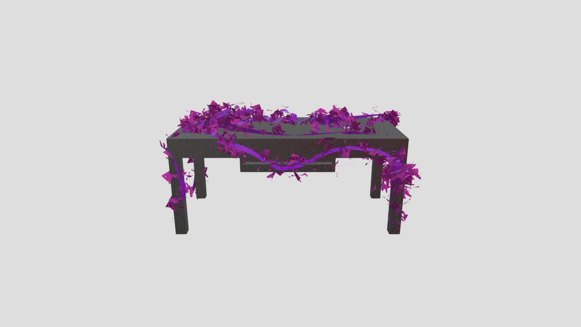 Overgrown Table - 3D model by steven.meredith [8ca16b6] - Sketchfab