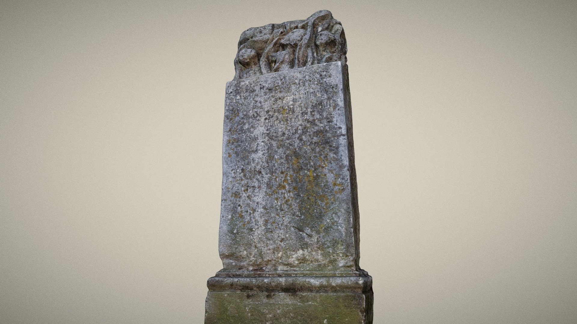 Epitaph - Download Free 3D model by noe-3d.at (@www.noe-3d.at) [8ca1a12 ...