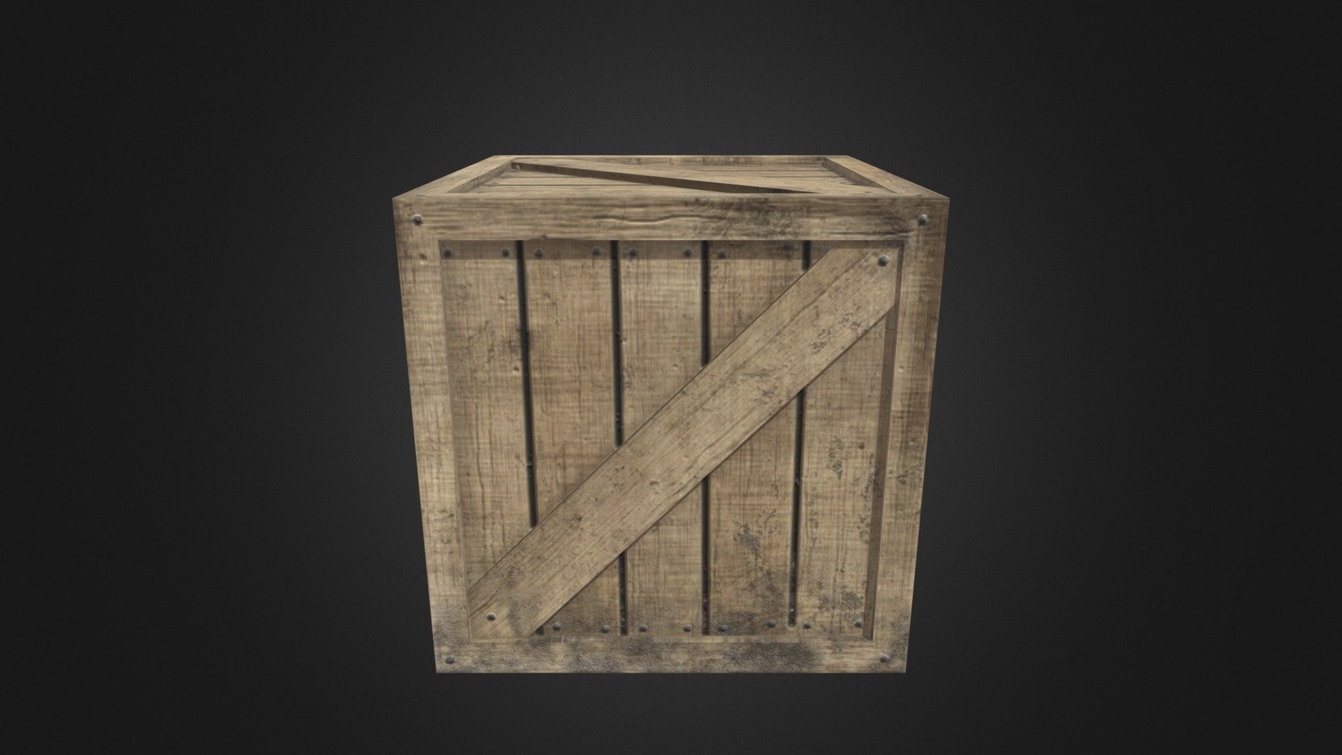 Crate - 3D model by Robin (@529193) [8ca264a] - Sketchfab