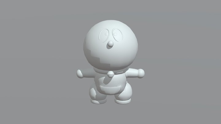 Doraemon 3D Model