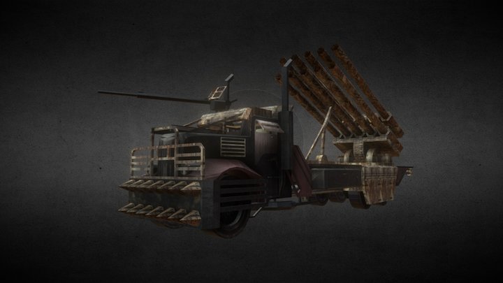Hank B Truck Mouse Gvarda 3D Model