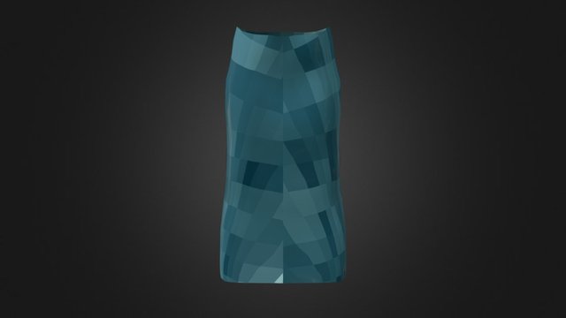 long skirt 3D Model