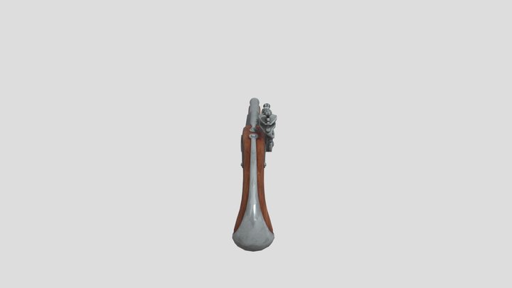 flintlock-pistol 3D Model
