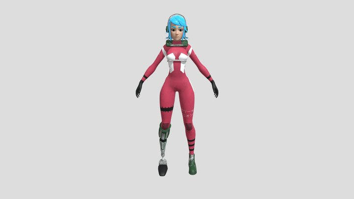 Character Texture exercise 3D Model