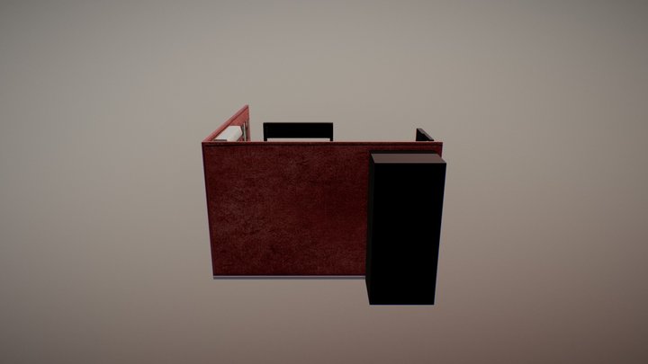 Car Designer's Room 3D Model