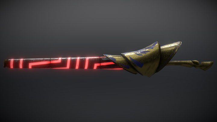 Sword Of Rupture 3D Model