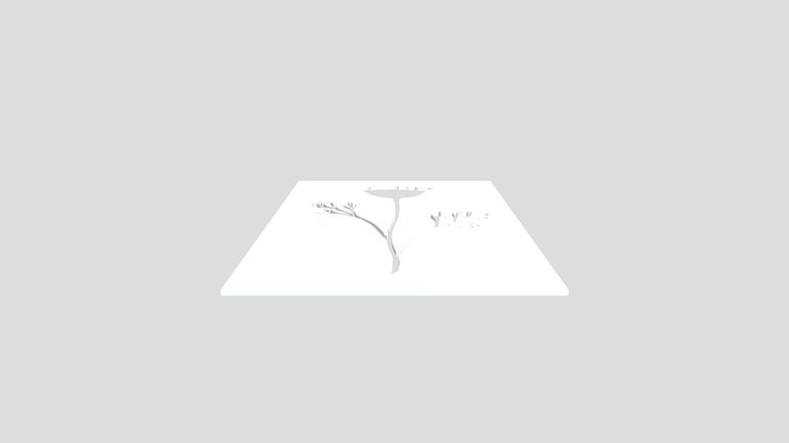 Poppy Stencil 3D Model