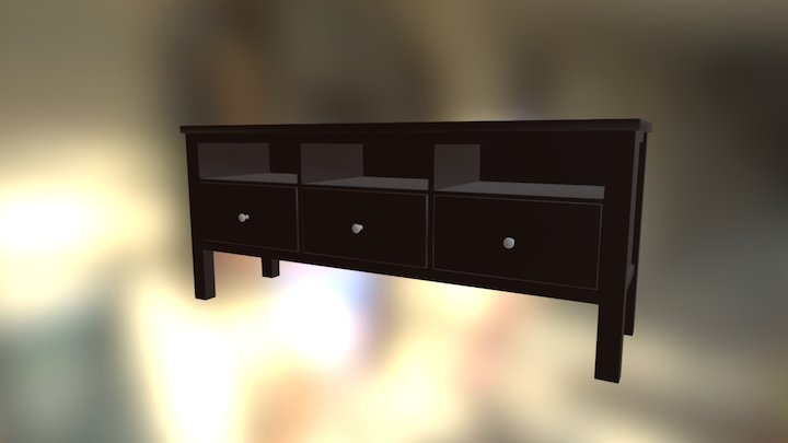 TA02 - Mueble TV 3D Model