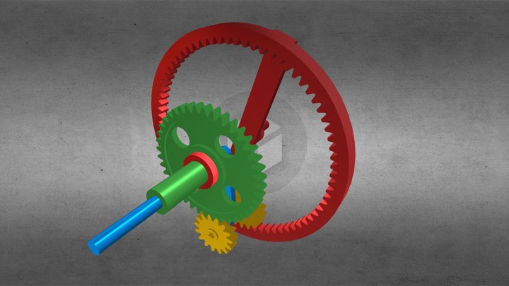 Levai's Epicyclic Planetaries "B" Type – Modello 3D gratuito STL