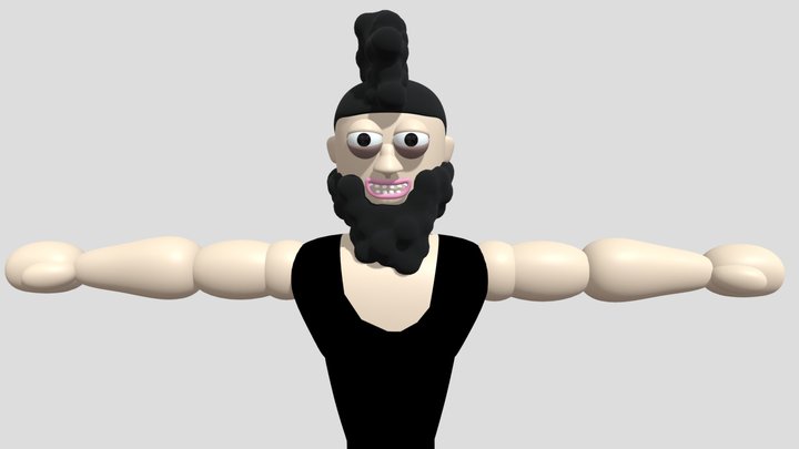 Пьяны мужик – Modèle 3D gratuit STL